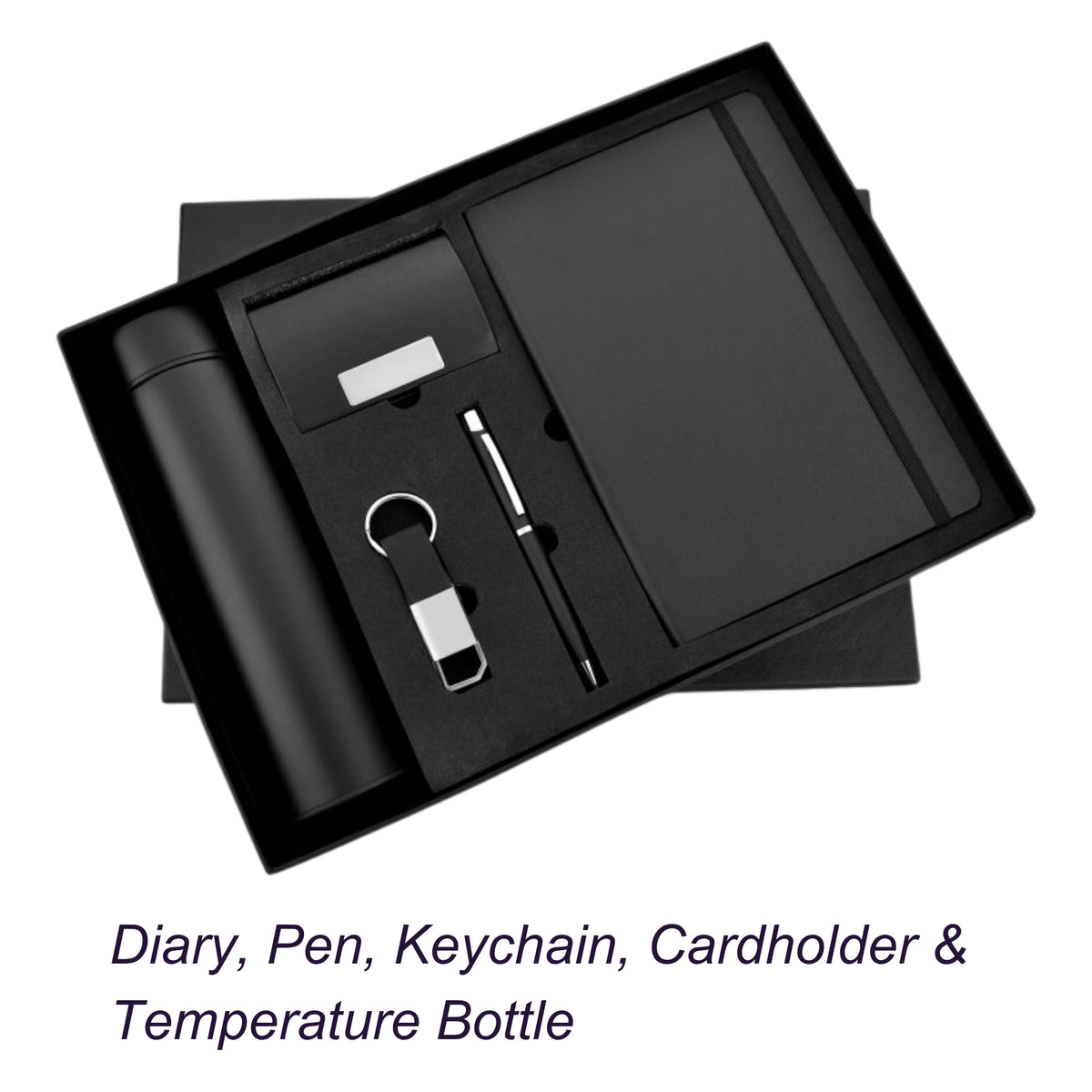 Diary Bottle 5 in 1 Corporate Gift Set | Customisable Business Gifting