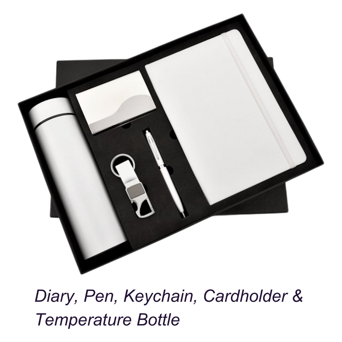 Diary Bottle 5 in 1 Corporate Gift Set | Customisable Business Gifting
