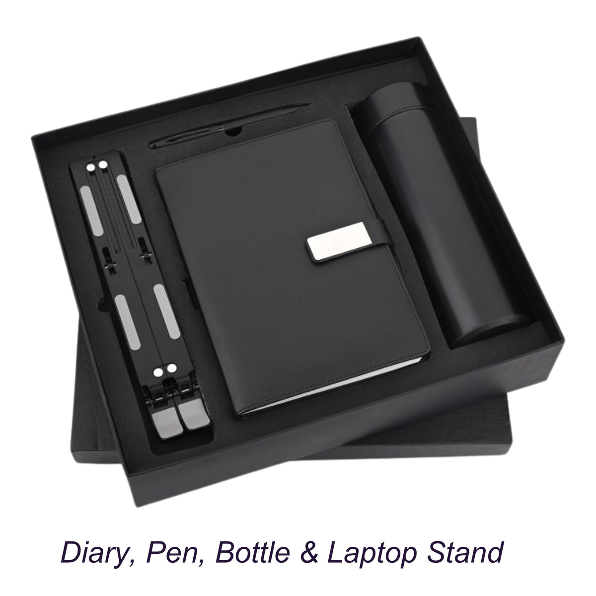 4 in 1 Midnight Deskmate Corporate Gift Set | Customisable Business Gifting