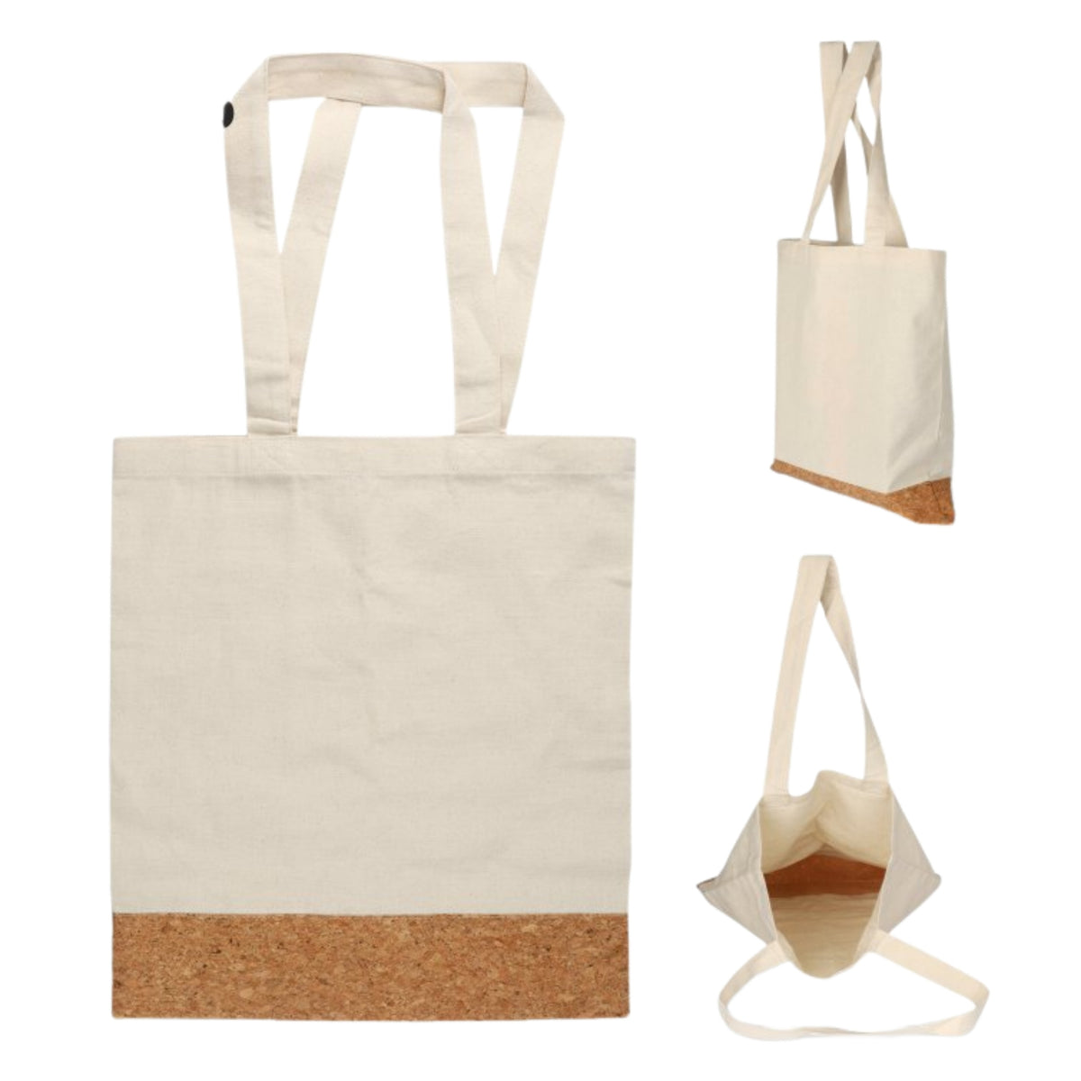 Cork Pattern Cotton Tote Bag (CT 06) | Customisable Corporate Gifting