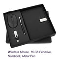 Black 4 in 1 Mouse Set Corporate Gift Set | Customisable Business Gifting