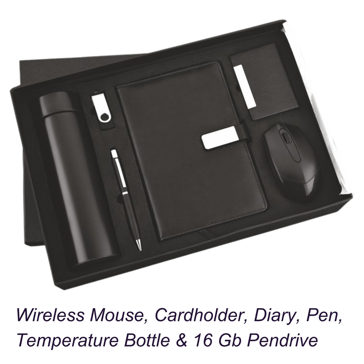 6 in 1 Wireless Mouse Corporate Gift Set | Customisable Business Gifting