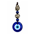 Pyrite & Turkish Evil Eye Hanging