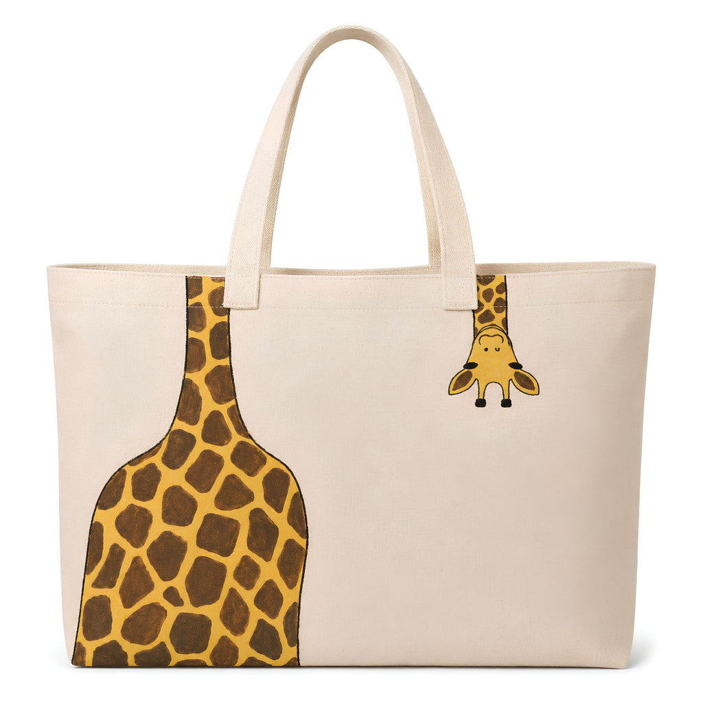 Printed Canvas Tote Bag with Multiple Design Options