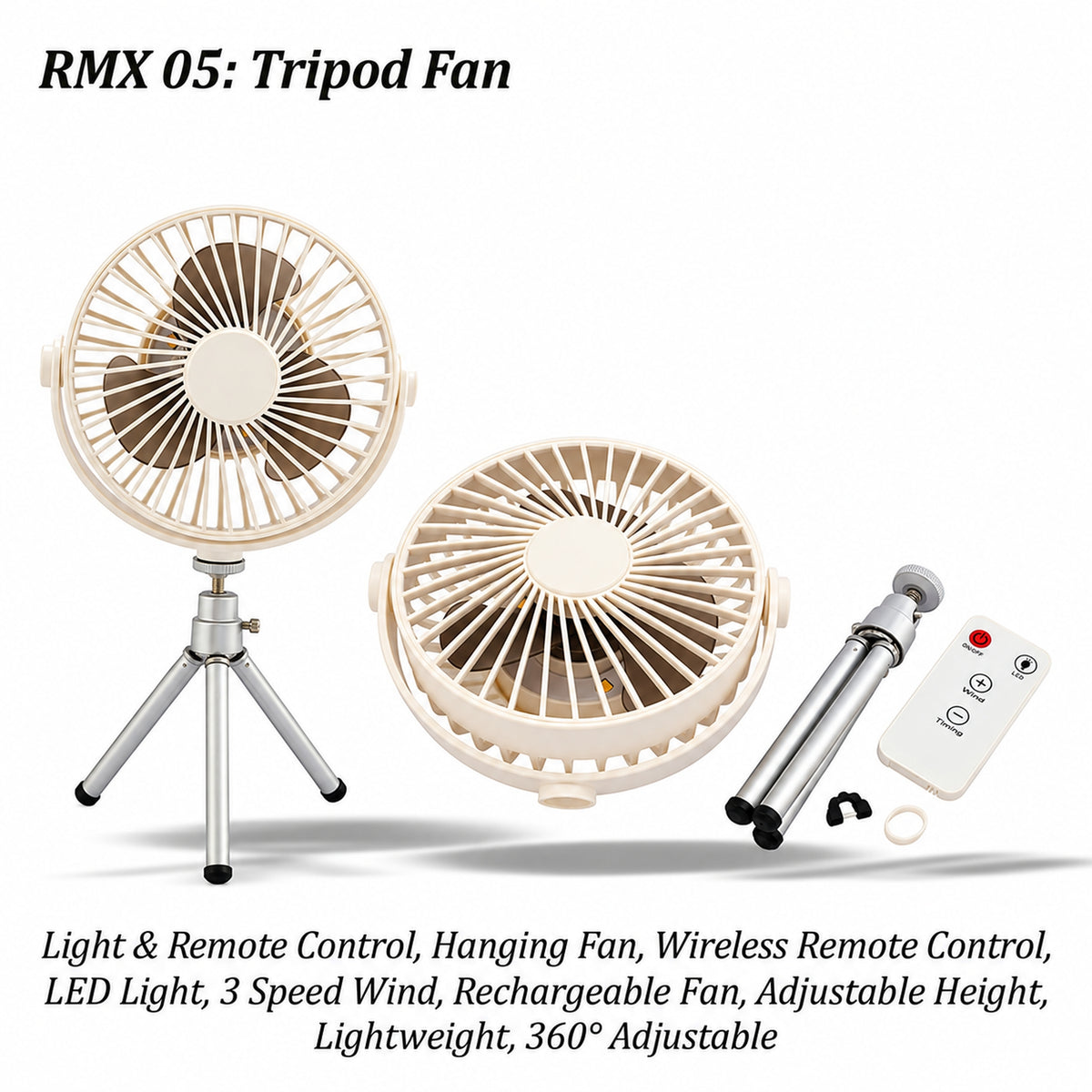 Rmx Tripod Fan