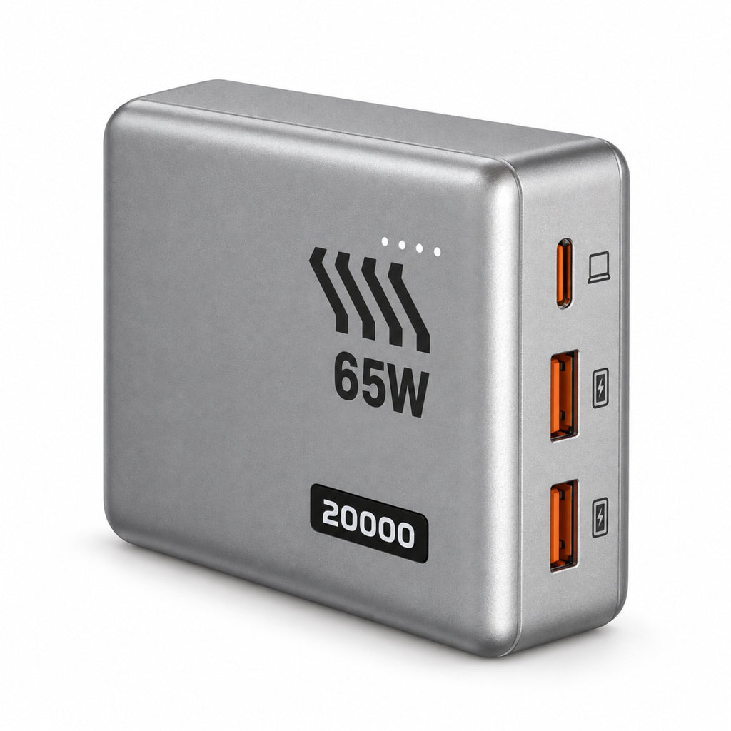 Stuffcool Major Ultra 20000mAh 65W PD Super Fast Charging Power Bank