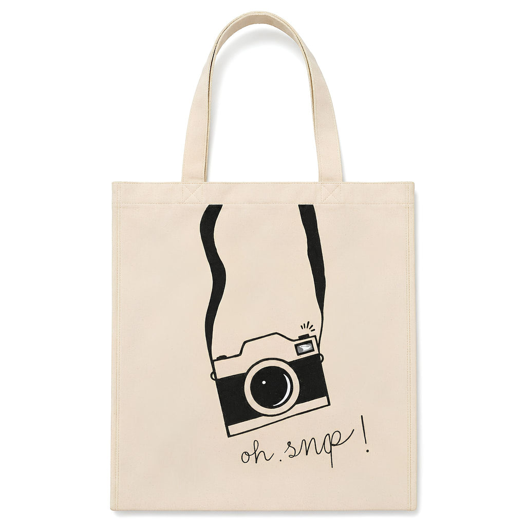 Printed Canvas Tote Bag with Multiple Design Options