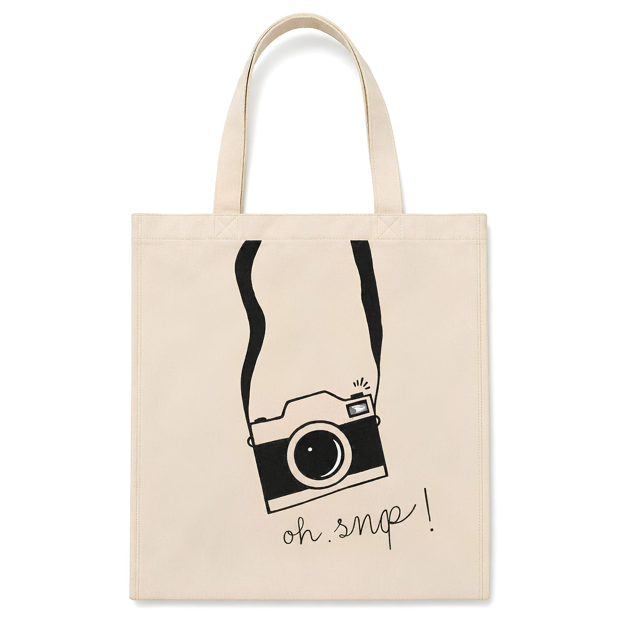 Printed Canvas Tote Bag with Multiple Design Options