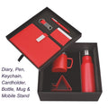 7 in 1 Red Combo Corporate Gift Set | Customisable Business Gifting