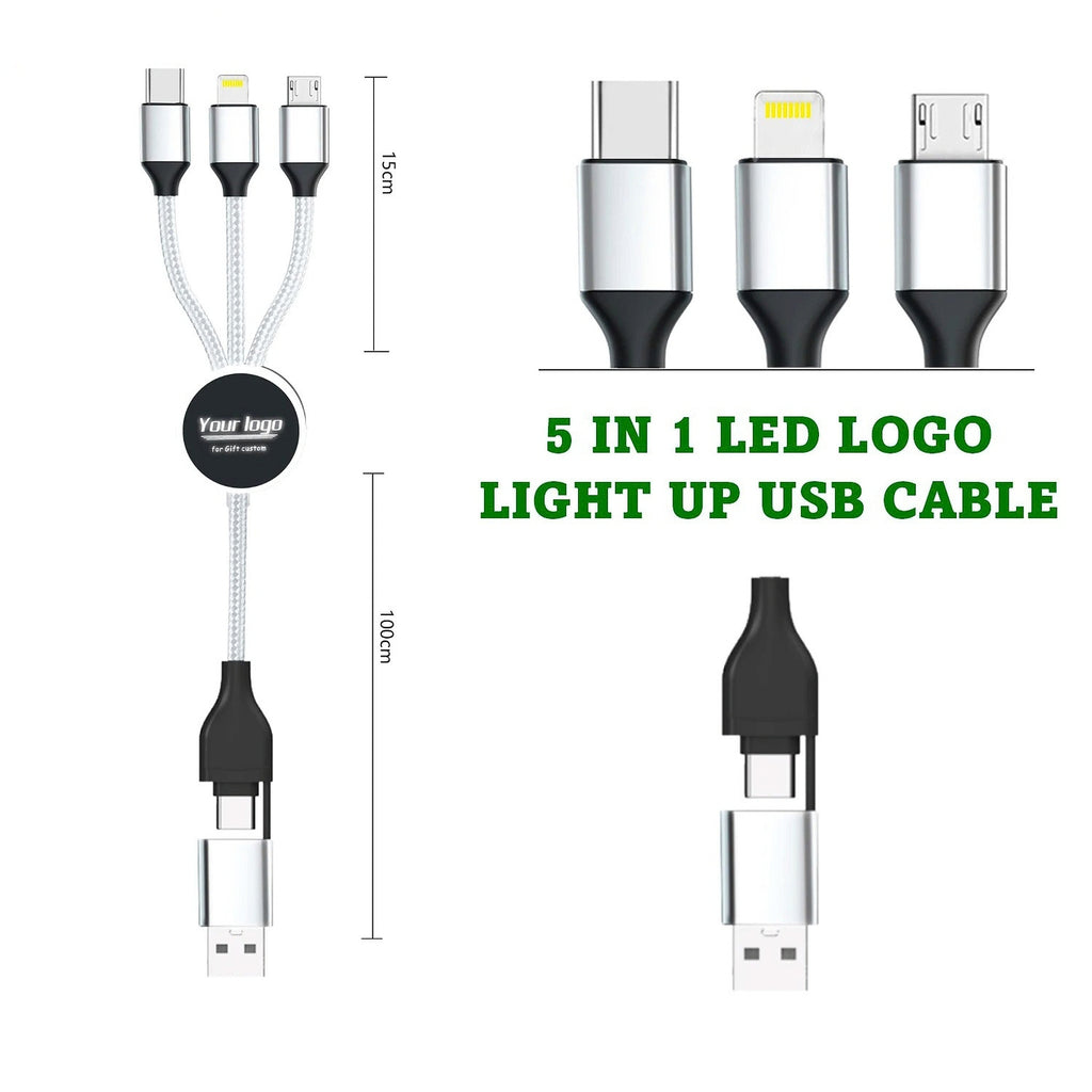 Wayona Glow Flex 6-in-1 Charging Cable