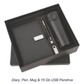 Diary Mug Pendrive Pen Corporate Gift Set | Customisable Business Gifting
