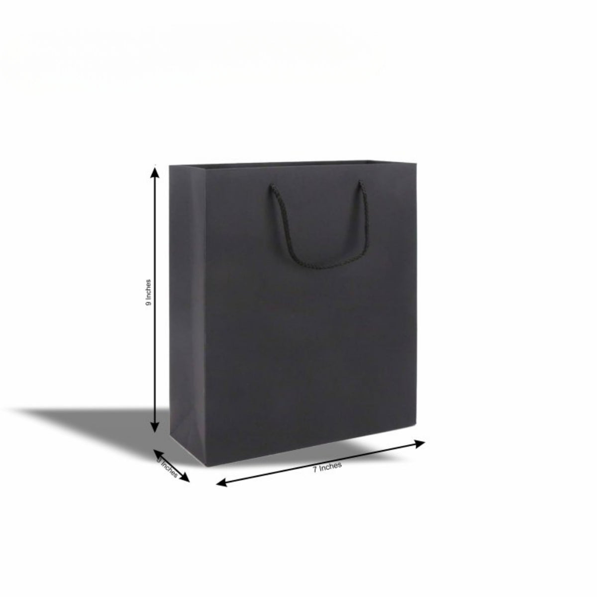 Black Paper Bag (PAP Small 06) | Customisable Corporate Gifting