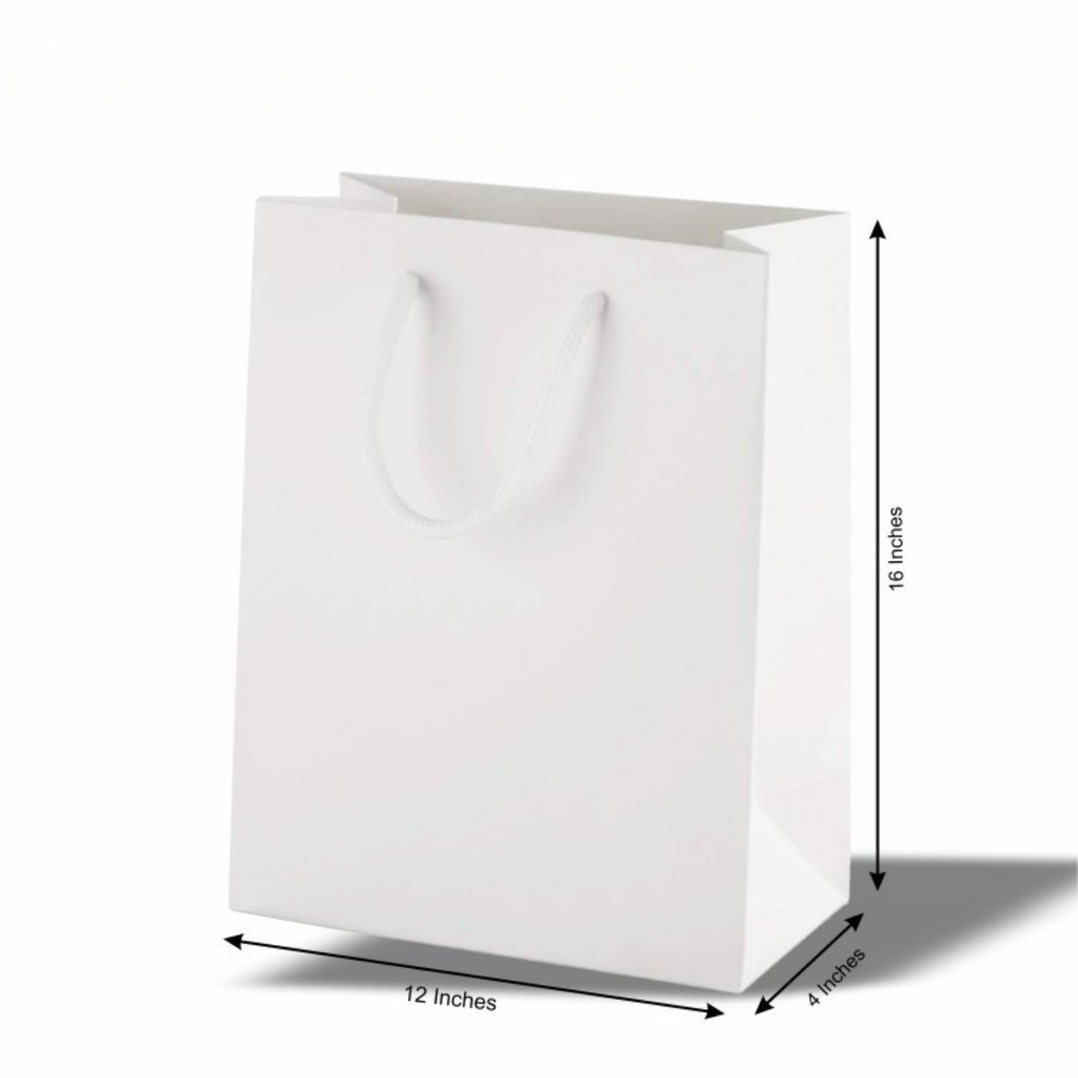 White Paper Bag (PAP Lrg 05) | Customisable Corporate Gifting