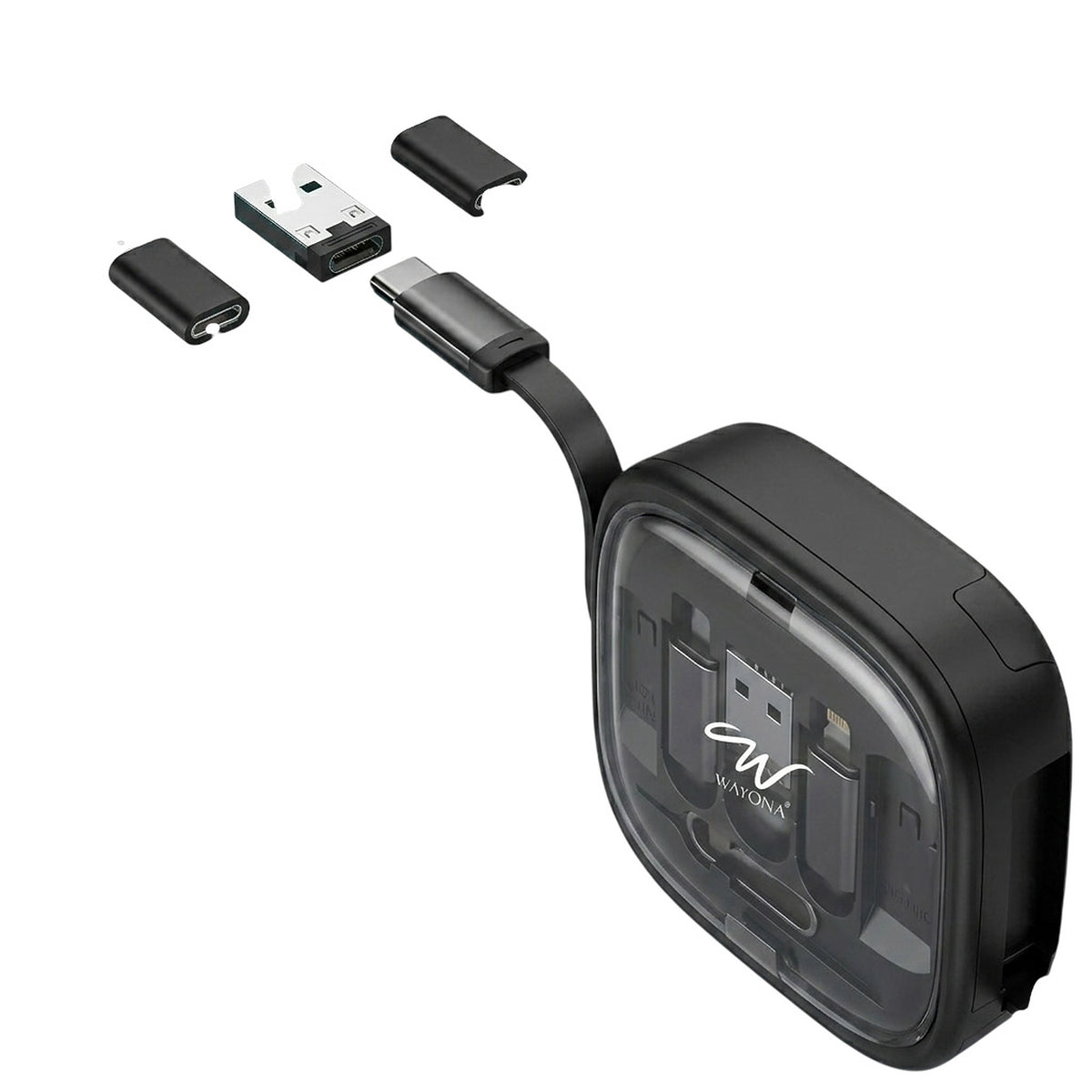 Wayona Retracto Case Retractable Cable Case