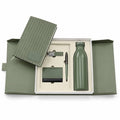 Offigifts Sage Notebook, Bottle & Desk Accessory Gift Set