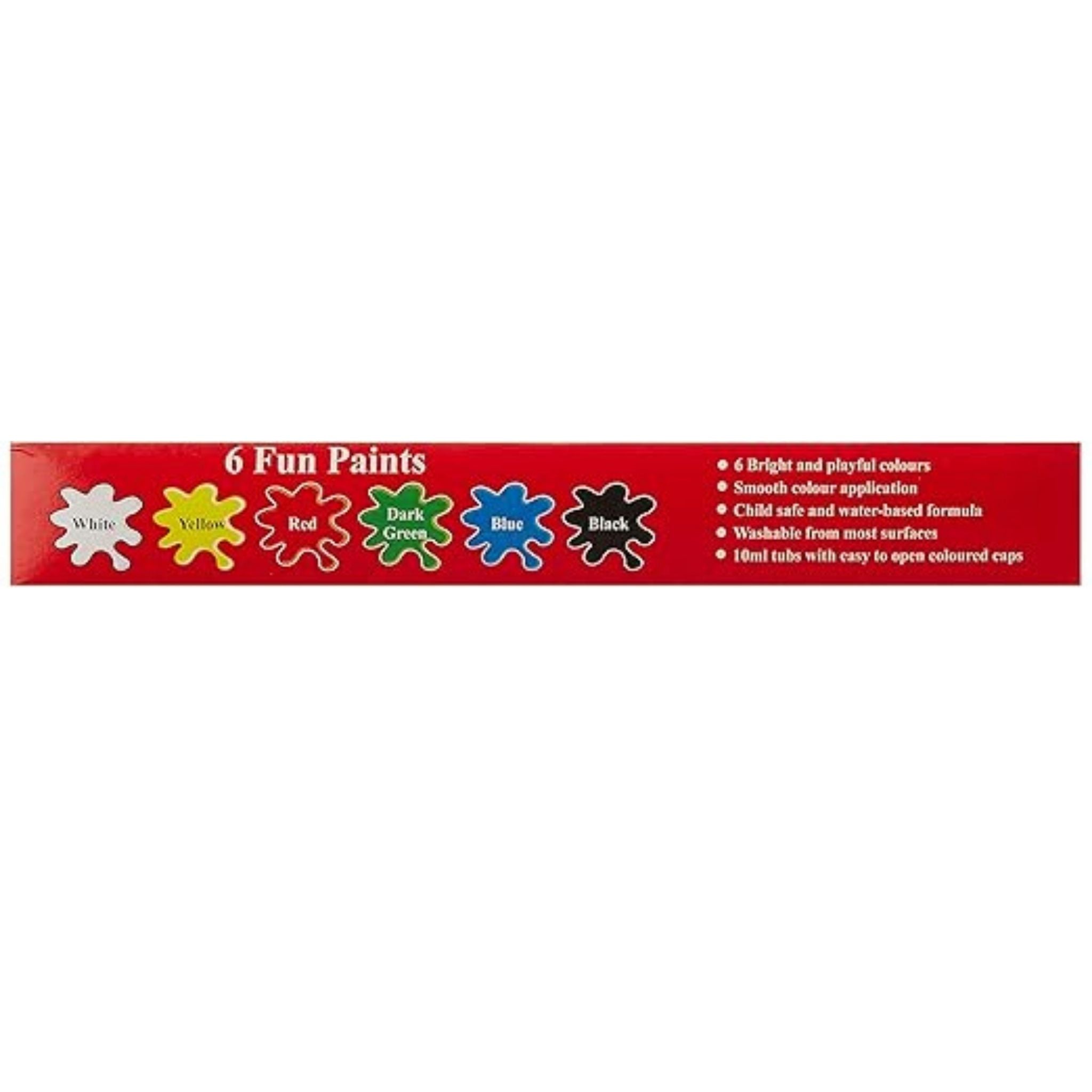 Tempera Paints 10ml Set of 6 – Bright & Washable Colours - Faber-Castell