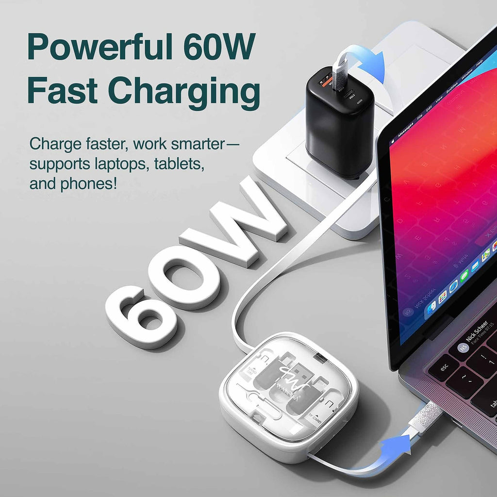 Wayona Retracto Case Retractable Cable Case
