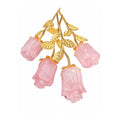 Rose Quartz Crystal Roses