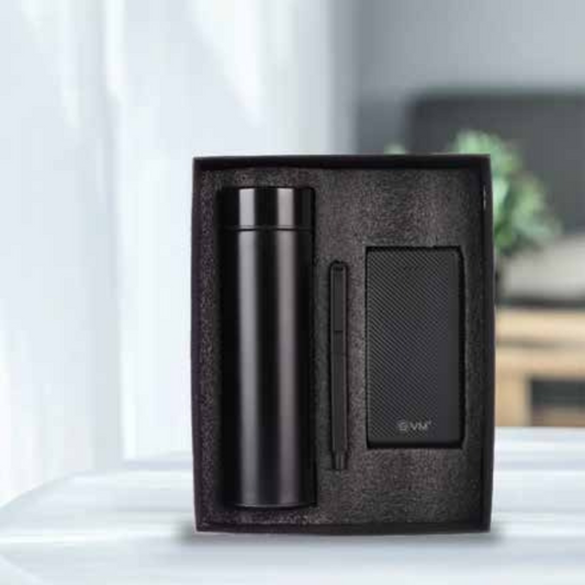 Magnify 3-in-1 Tech Gift Box with Bottle, Powerbank, and Pen