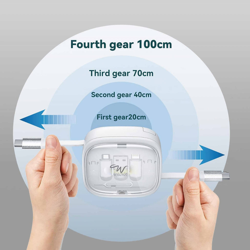 Wayona Retracto Case Retractable Cable Case