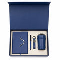 Offigifts Blue Diary, Pen, Keychain & Travel Mug Gift Set