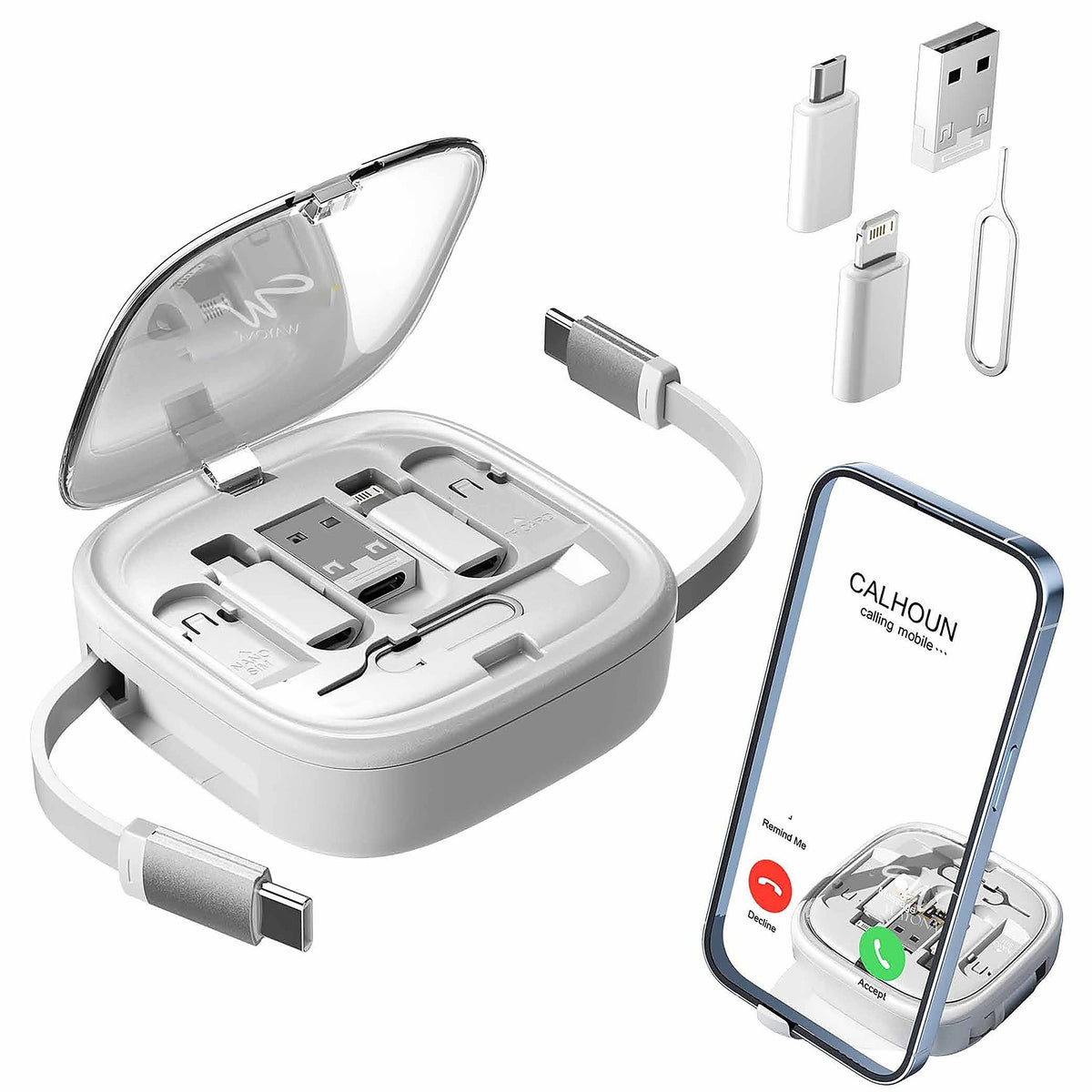 Wayona Retracto Case Retractable Cable Case