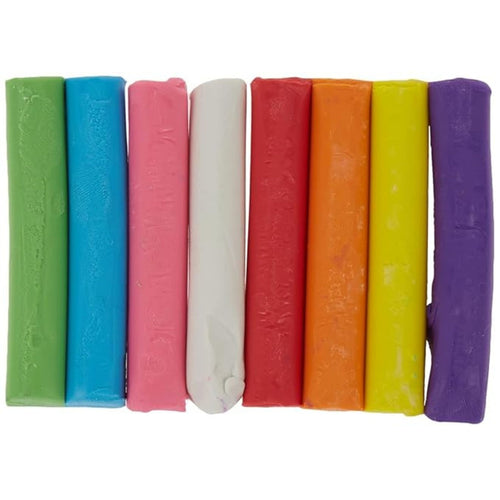 8 Modelling Clay 100 gm – Creative & Safe Fun for Kids - Faber-Castell