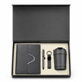 Offigifts Charcoal Diary, Pen, Keychain & Travel Mug Gift Set