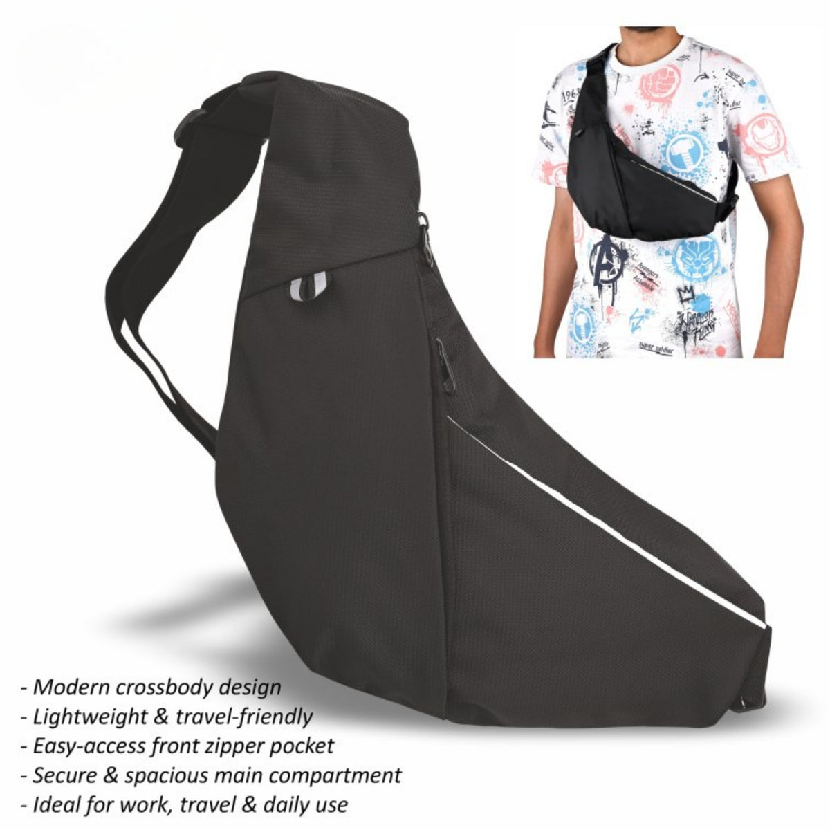 Chest Sling Bag (SB 06) | Customisable Corporate Gifting