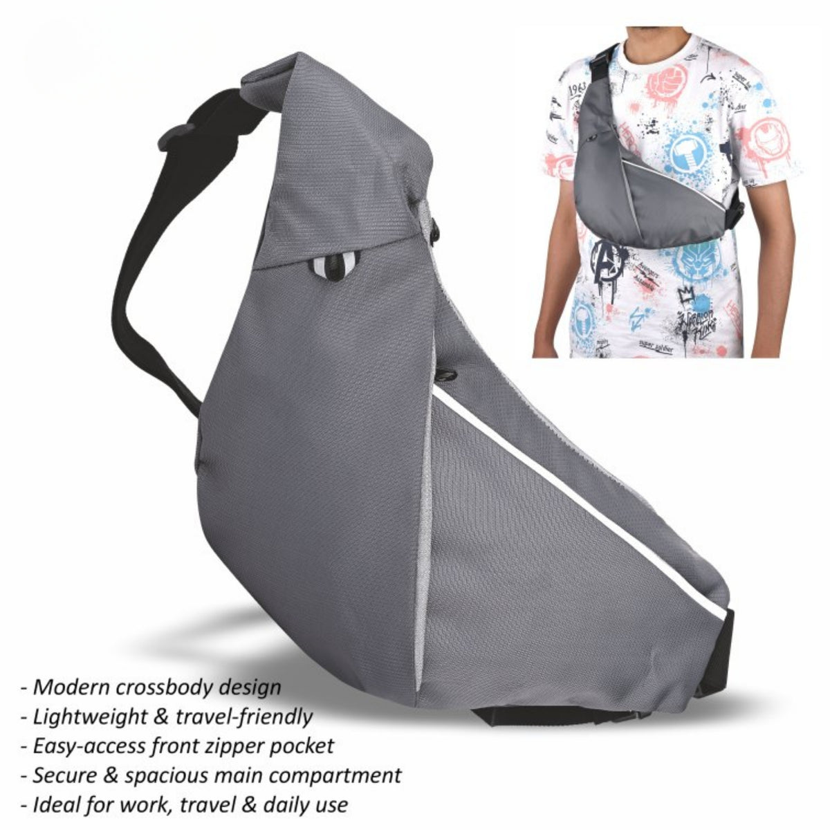 Chest Sling Bag (SB 07) | Customisable Corporate Gifting