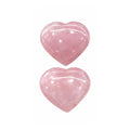 Rose Quartz Puffy Heart
