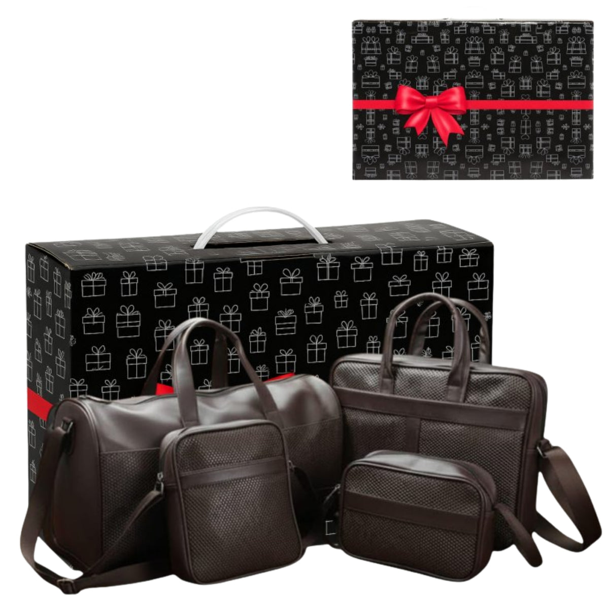 4 in 1 Combo Set Brown | Customisable Corporate Gifting