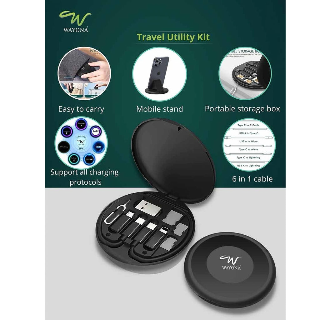 Wayona Travel Kit Multi-Accessory Set