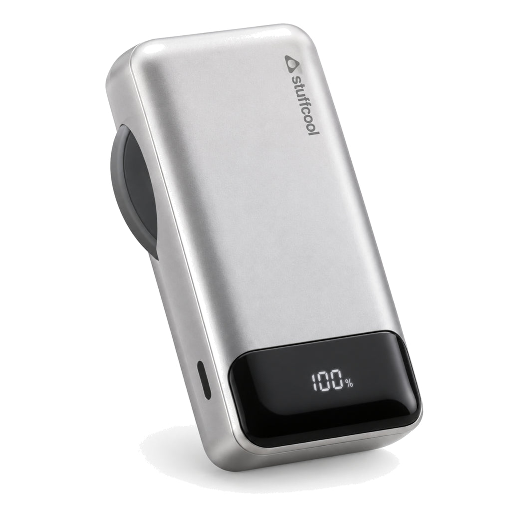 Stuffcool Nemo 10000mAh Compact Magnetic Wireless Power Bank