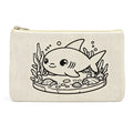 Colour-Your-Own Canvas Pouch with Multiple Designs