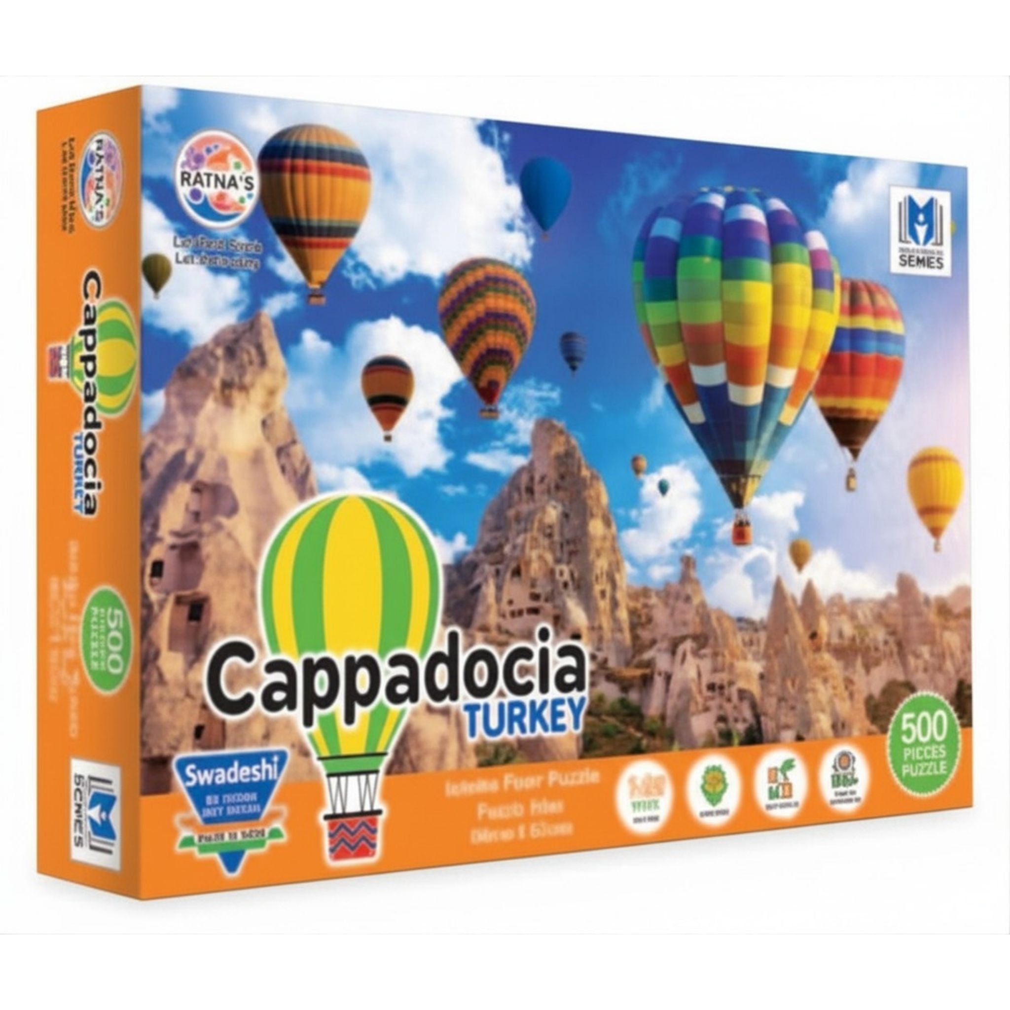 Cappadocia Turkey 500 Pieces Jigsaw Puzzle
