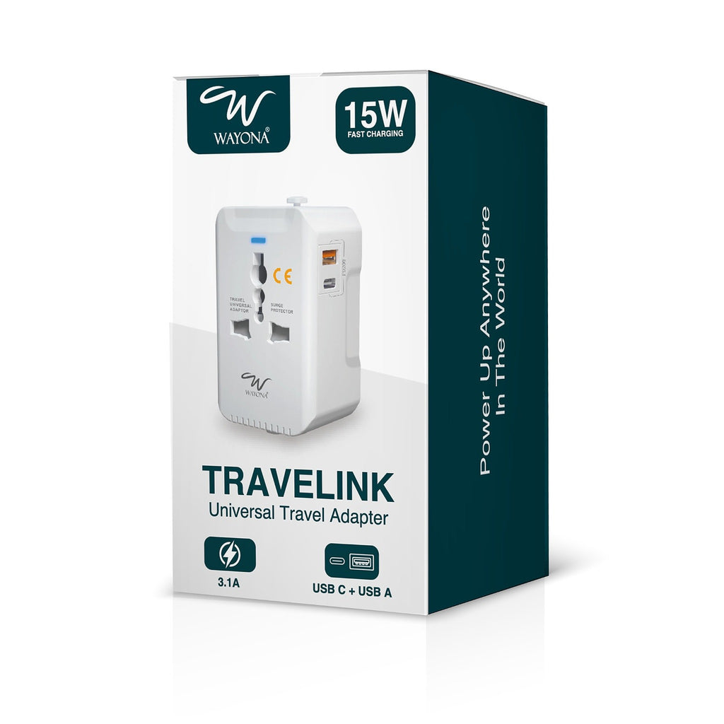 Wayona Travellink Universal Travel Adapter