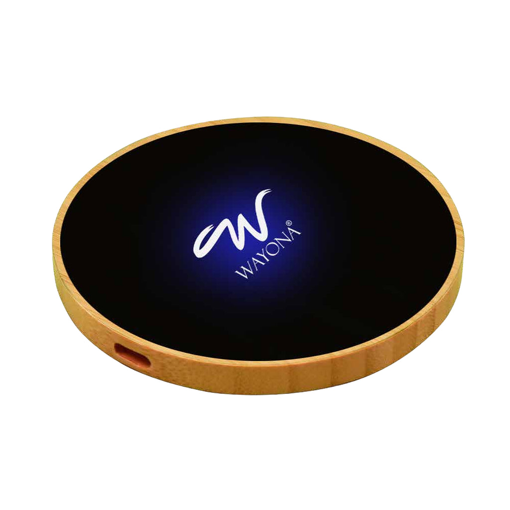 Wayona Light Wave Wooden Wireless Fast Charger