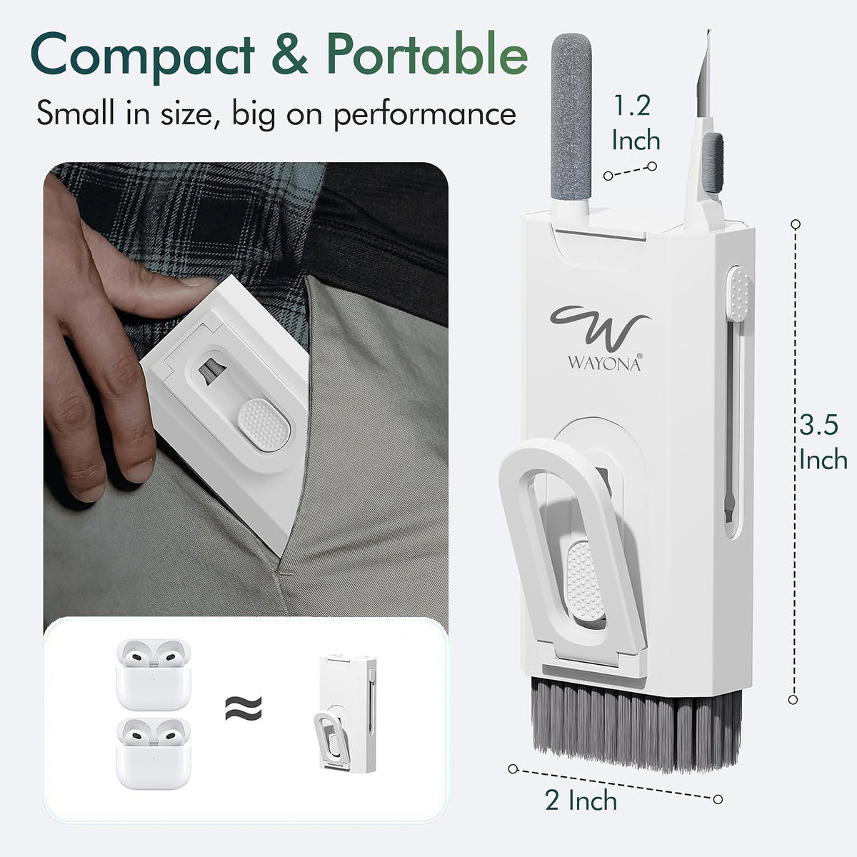 Wayona 8-in-1 Multifunctional Cleaning Kit