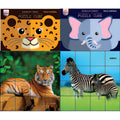 Edu Puzzle Cube Wild Animal for Kids