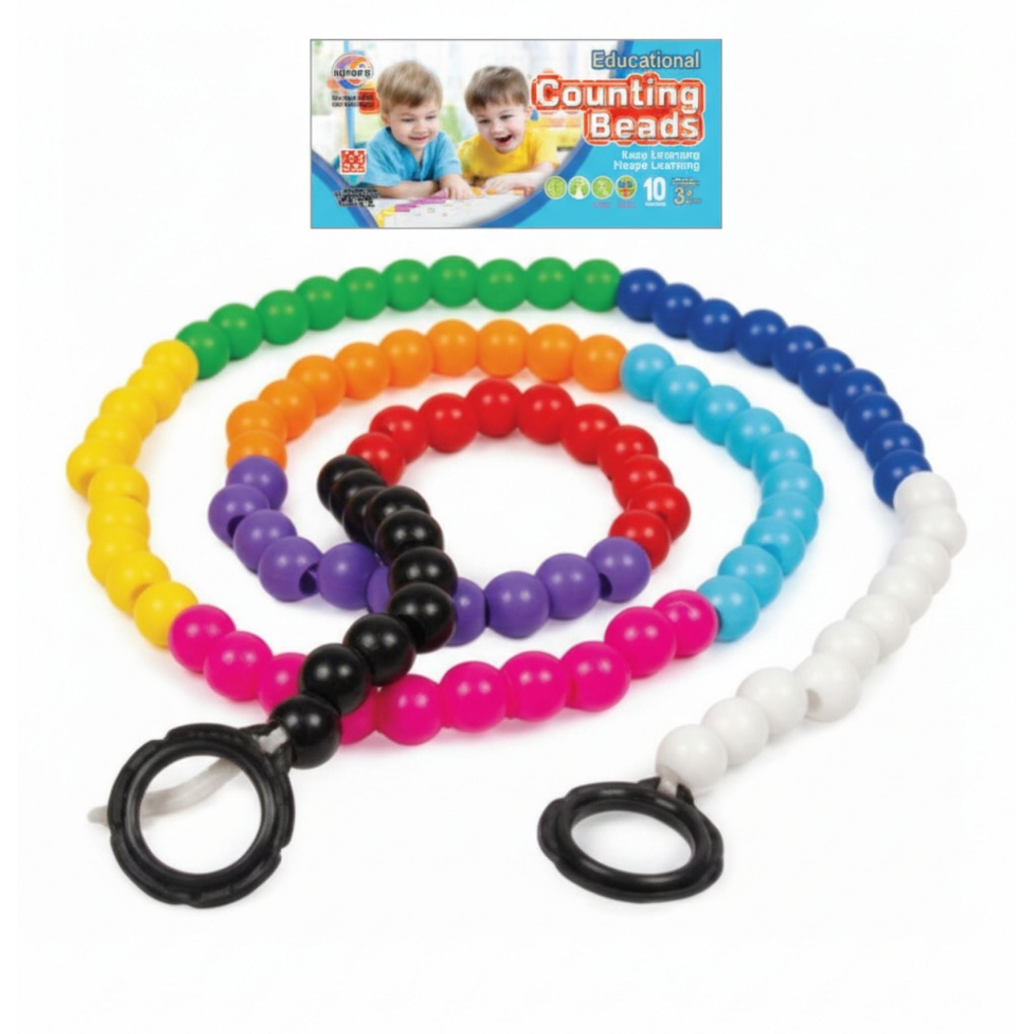 Counting Beads 100 Beads Learning Toy