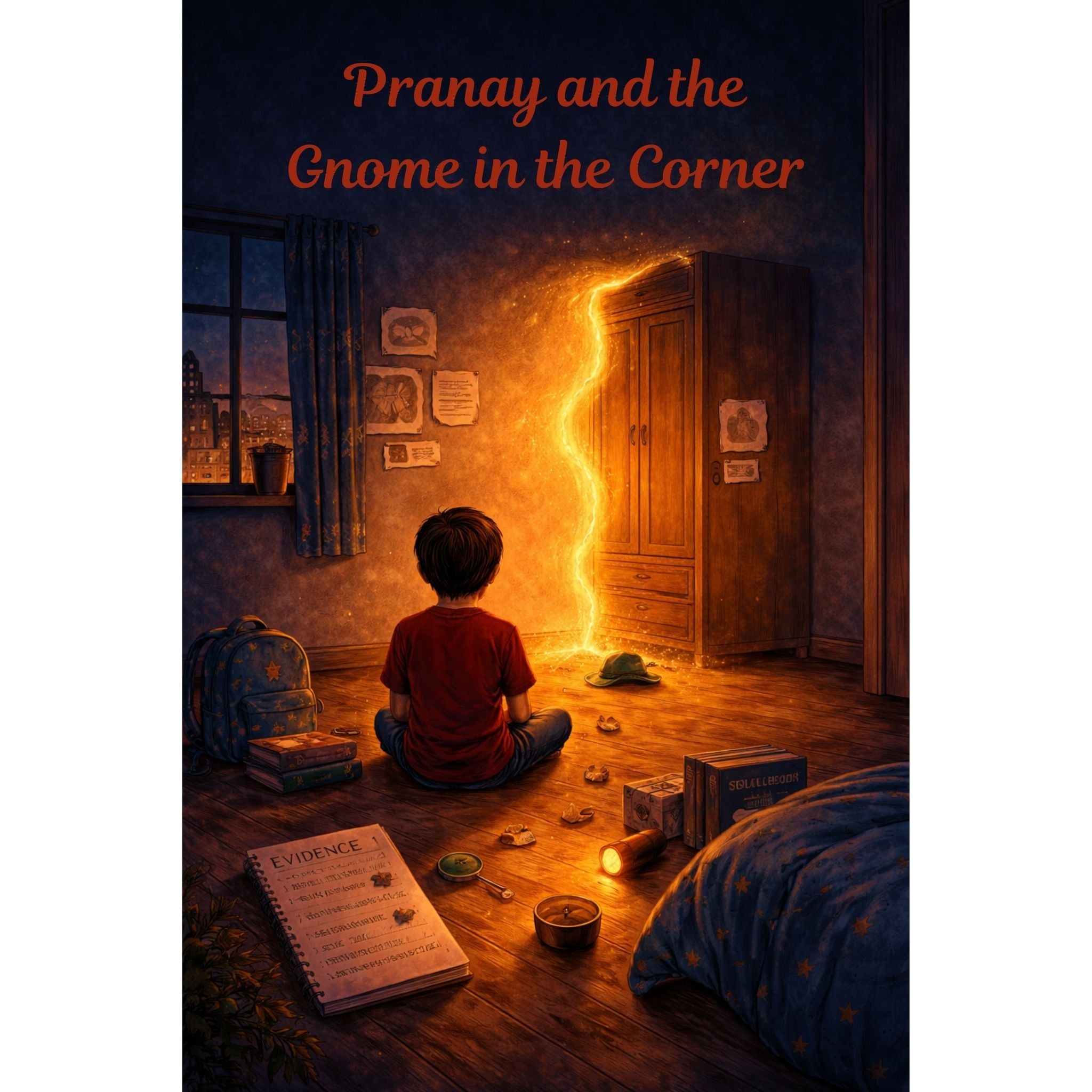 Personalized Story Book with Your Child's Name - The Gnome in the Corner