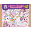 Unicorn World Wooden Floor Puzzle for Kids
