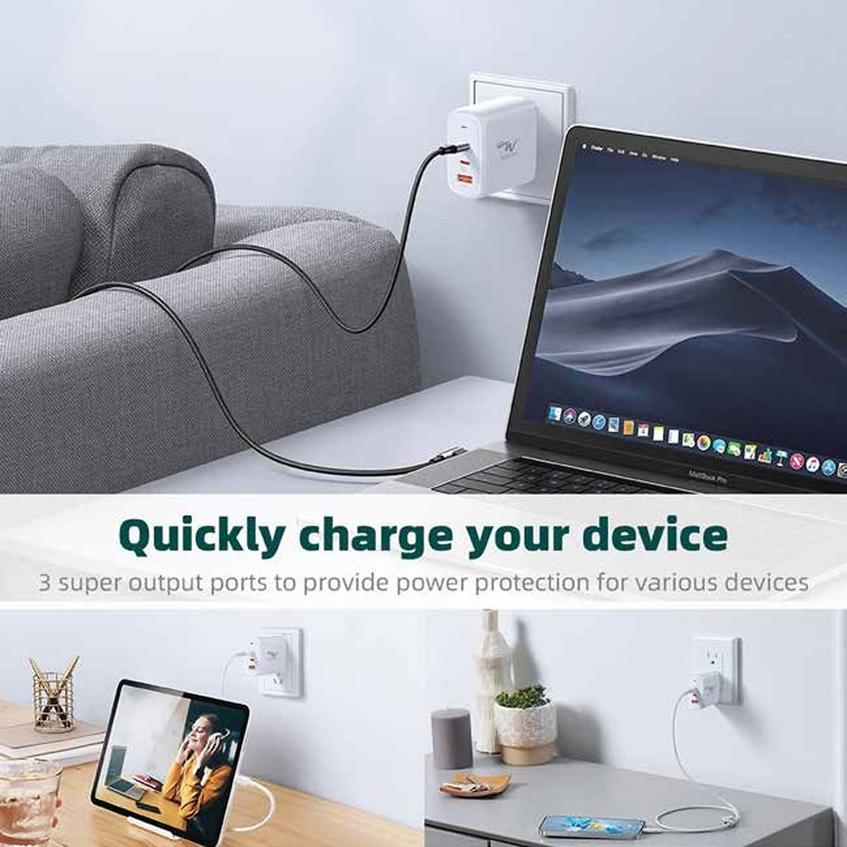 Wayona Powerboost Pro 65W GaN Power Adapter