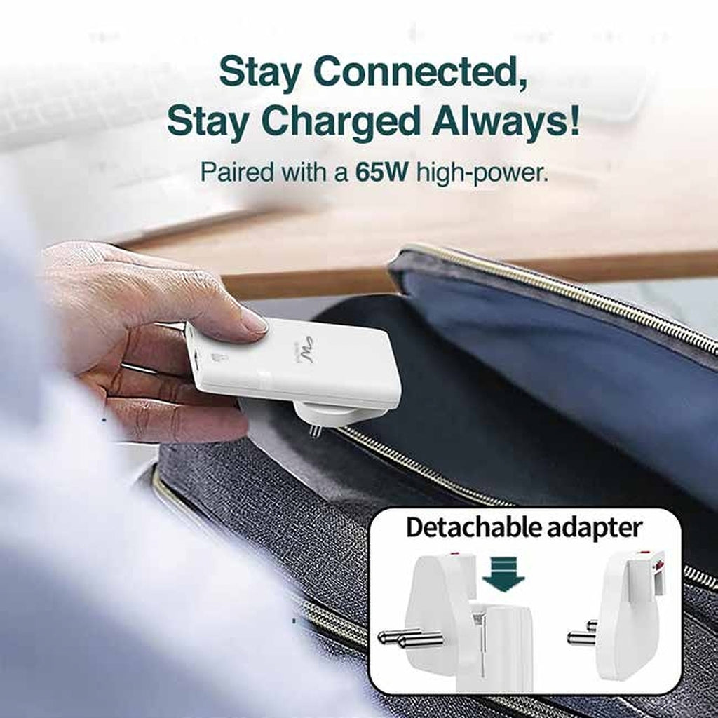 Wayona 65W Two Port GaNova Slim Adapter