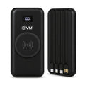 EVM EnWire 10000mAh Power Bank - Black