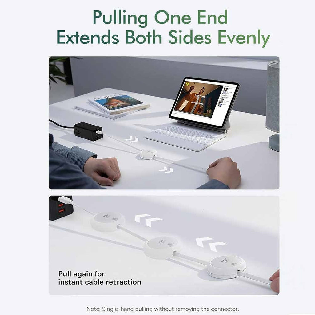 Wayona Flexi Reel Retractable Charging Cable