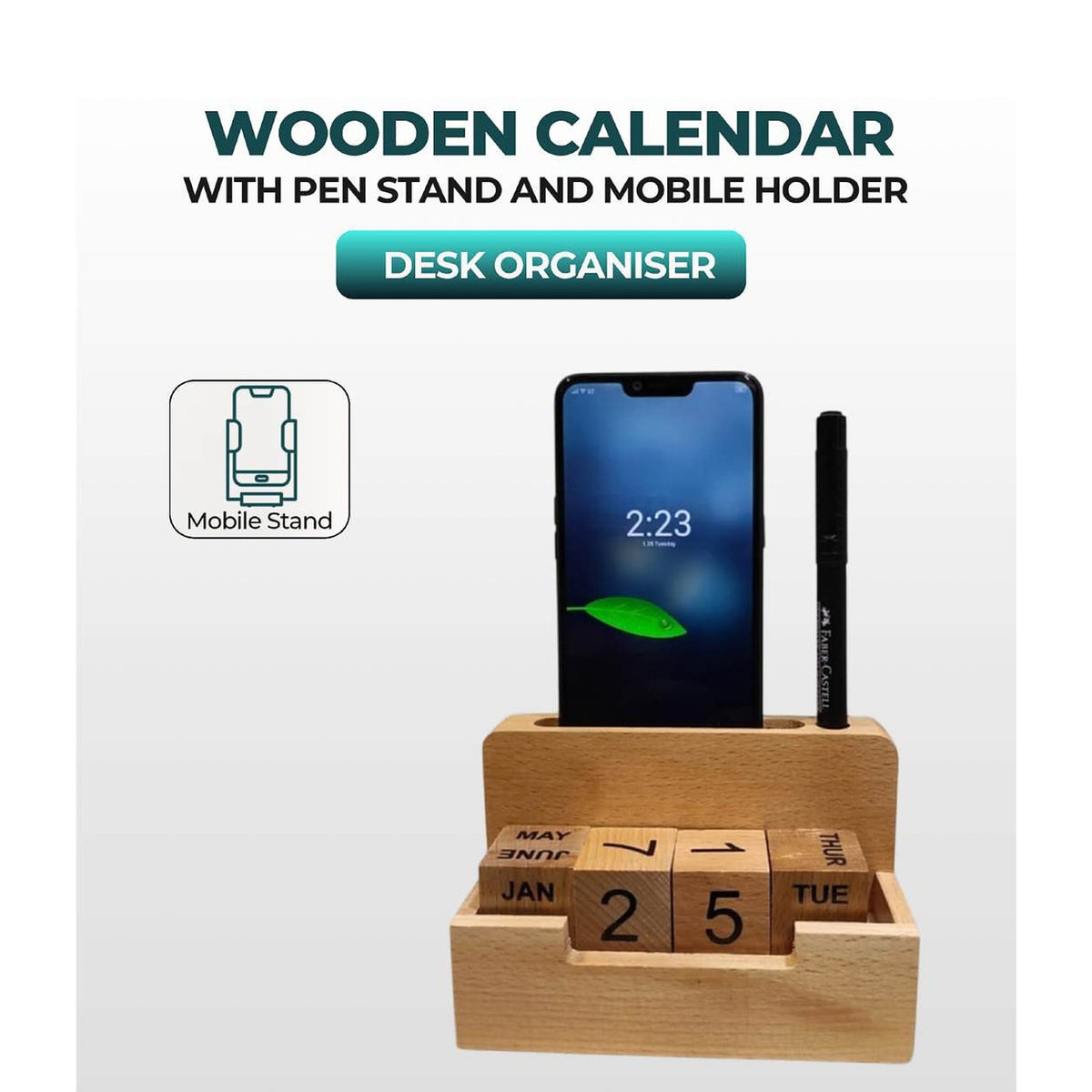 Wayona Wooden Calendar