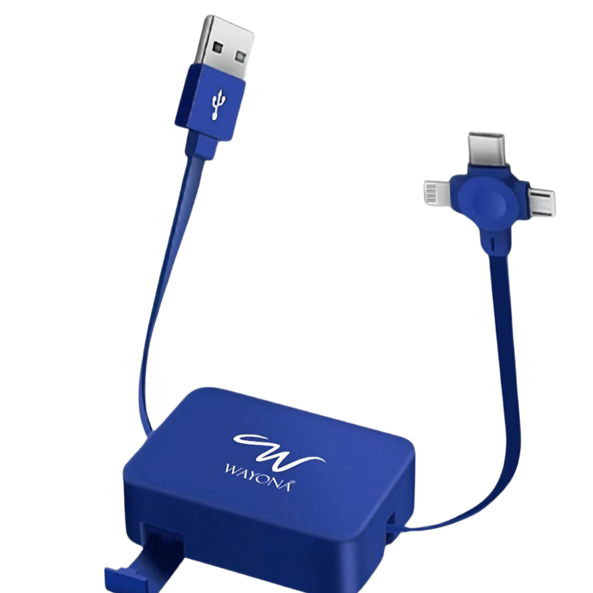Wayona 3-in-1 Retractable Fast Charging Cable