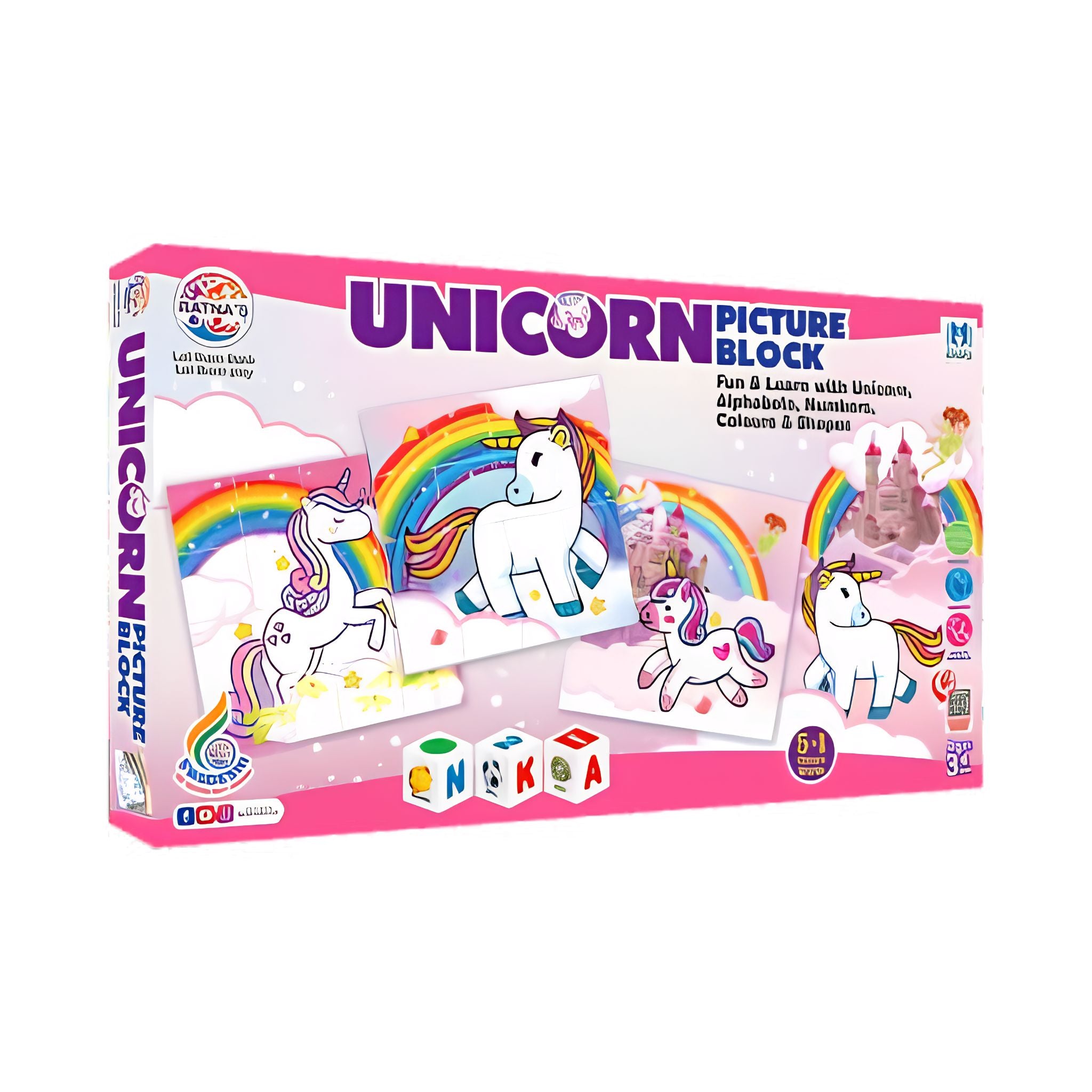 Unicorn Picture Block for Kids